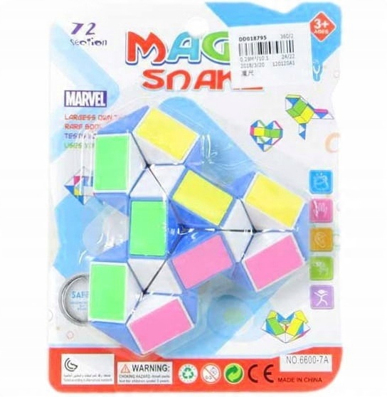 

Magiczna Kostka Układanka Wąż Magic Cube Logiczna