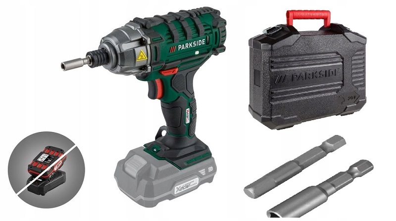 Parkside akumulatorowa zakrętarka udarowa Pdssa 20V