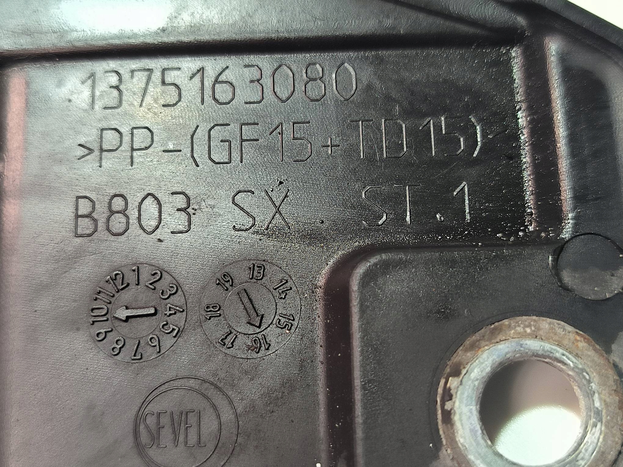 holder 1375163080 PEUGEOT BOXER III