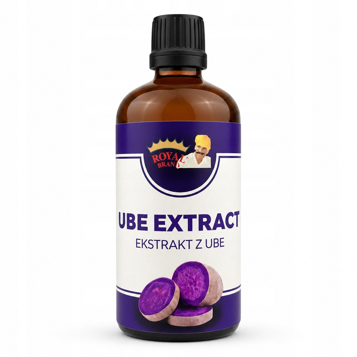 Přírodní extrakt Ube 100 ml na pečení a zmrzlinu s Purple yam Royal Brand