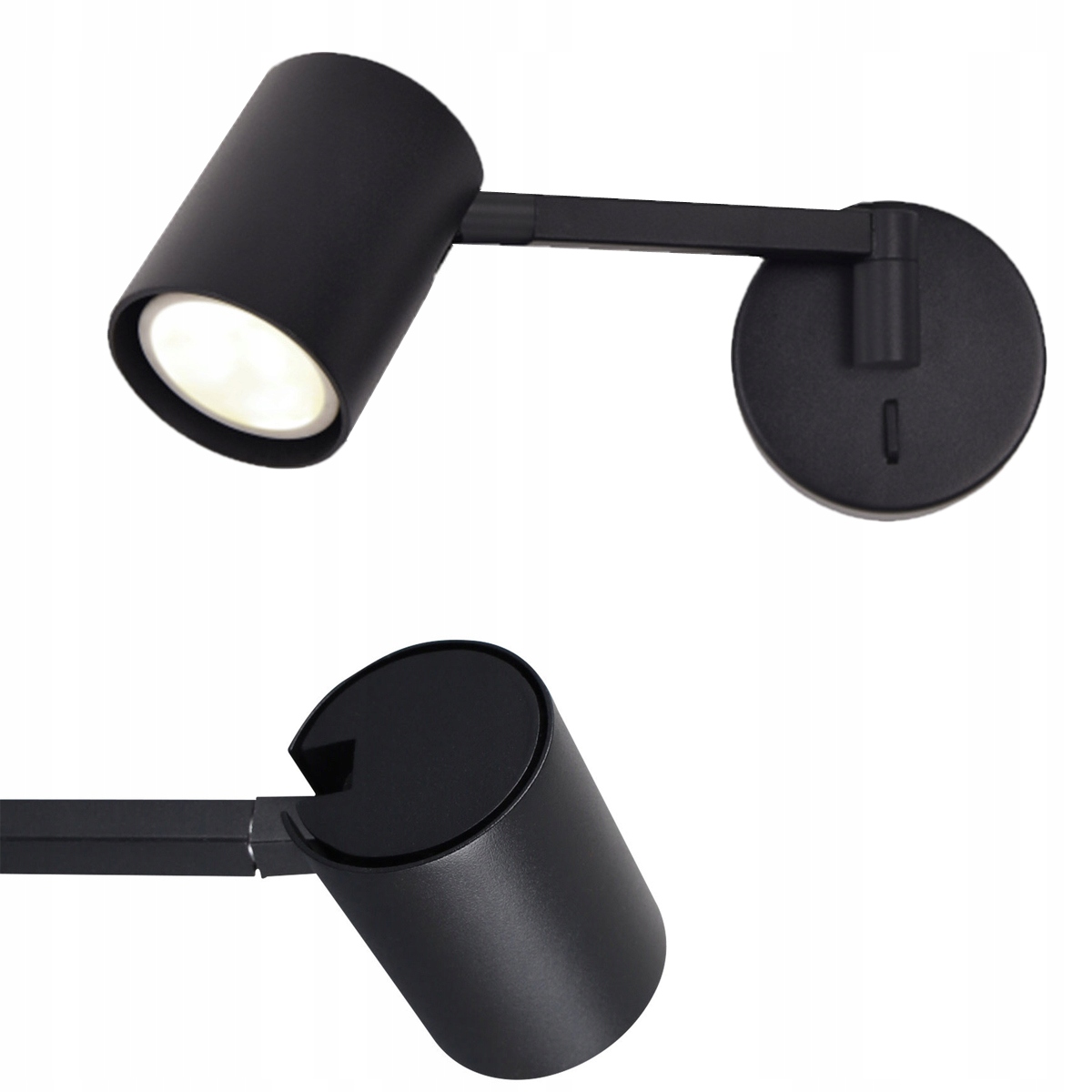 Nástěnné svítidlo s ramenem a vypínačem Snow New GU10 do ložnice Light Prestige