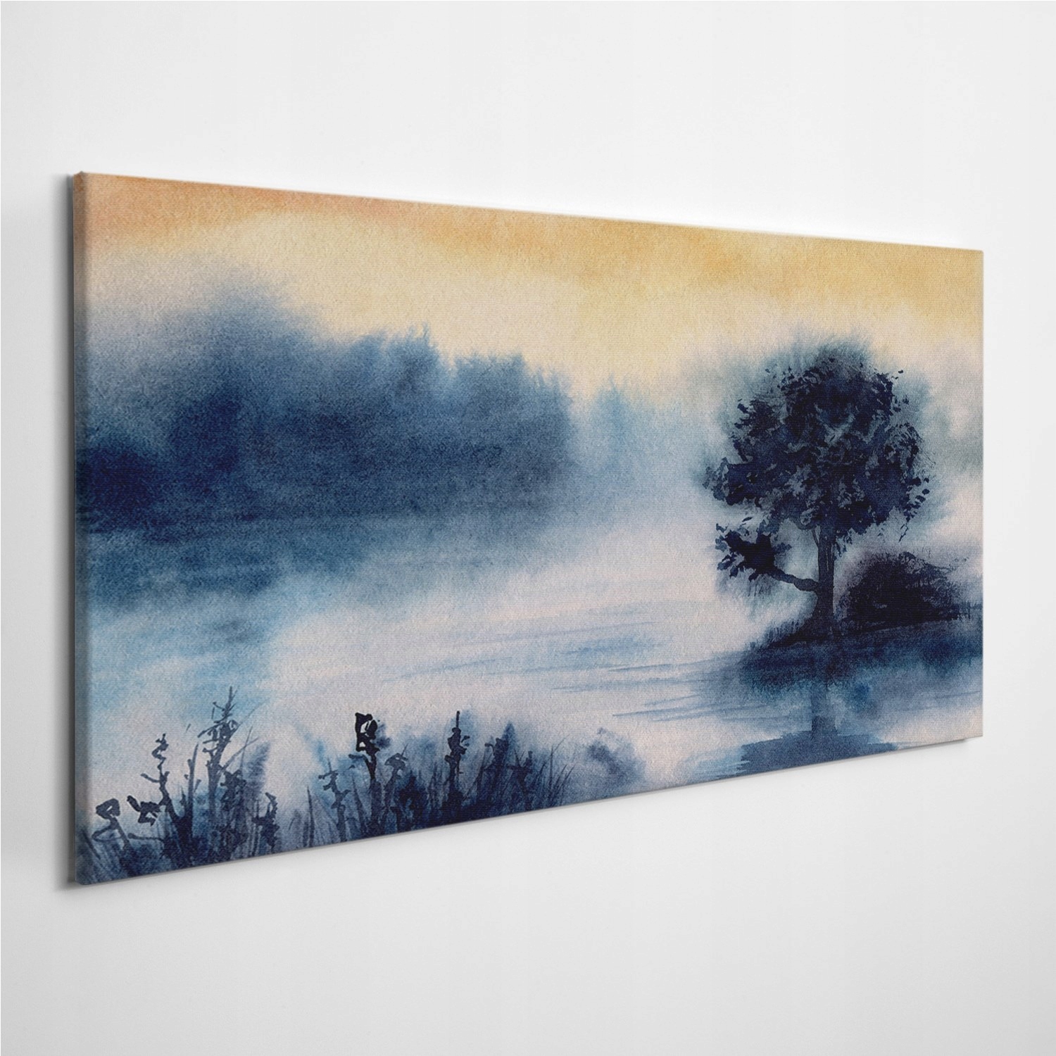 

Obraz na płótnie na ścianę Akwarele Jezioro 120x60