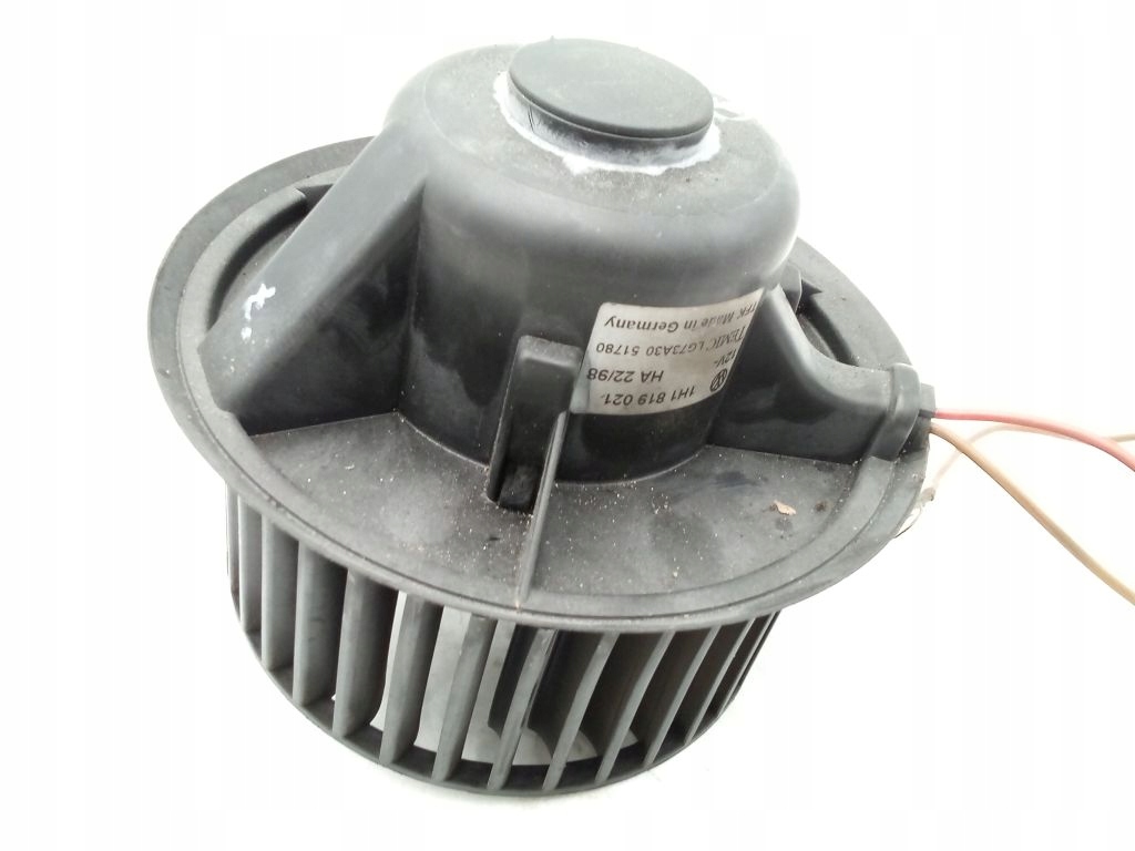 VW Golf IV 4 Cabrio heating fan air conditioning devices