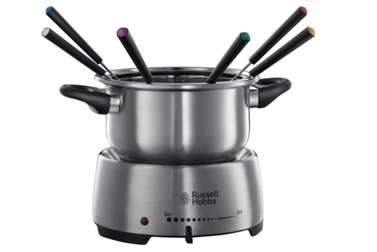Elektrické Fondue 1,2 L 1200 W Pro Čokoládový Sýr, 6 Vidliček