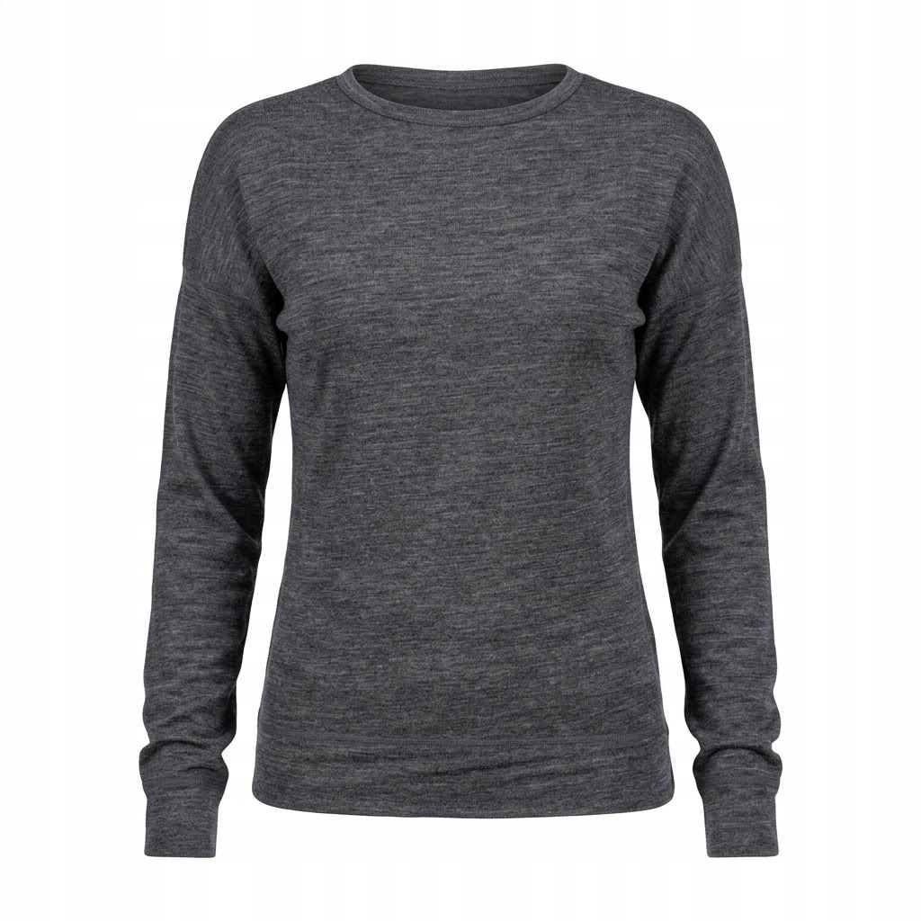 Safa Pegasus Genser Koszulka Długi Rękaw Damska Wełna 70% Merino Wełniana L