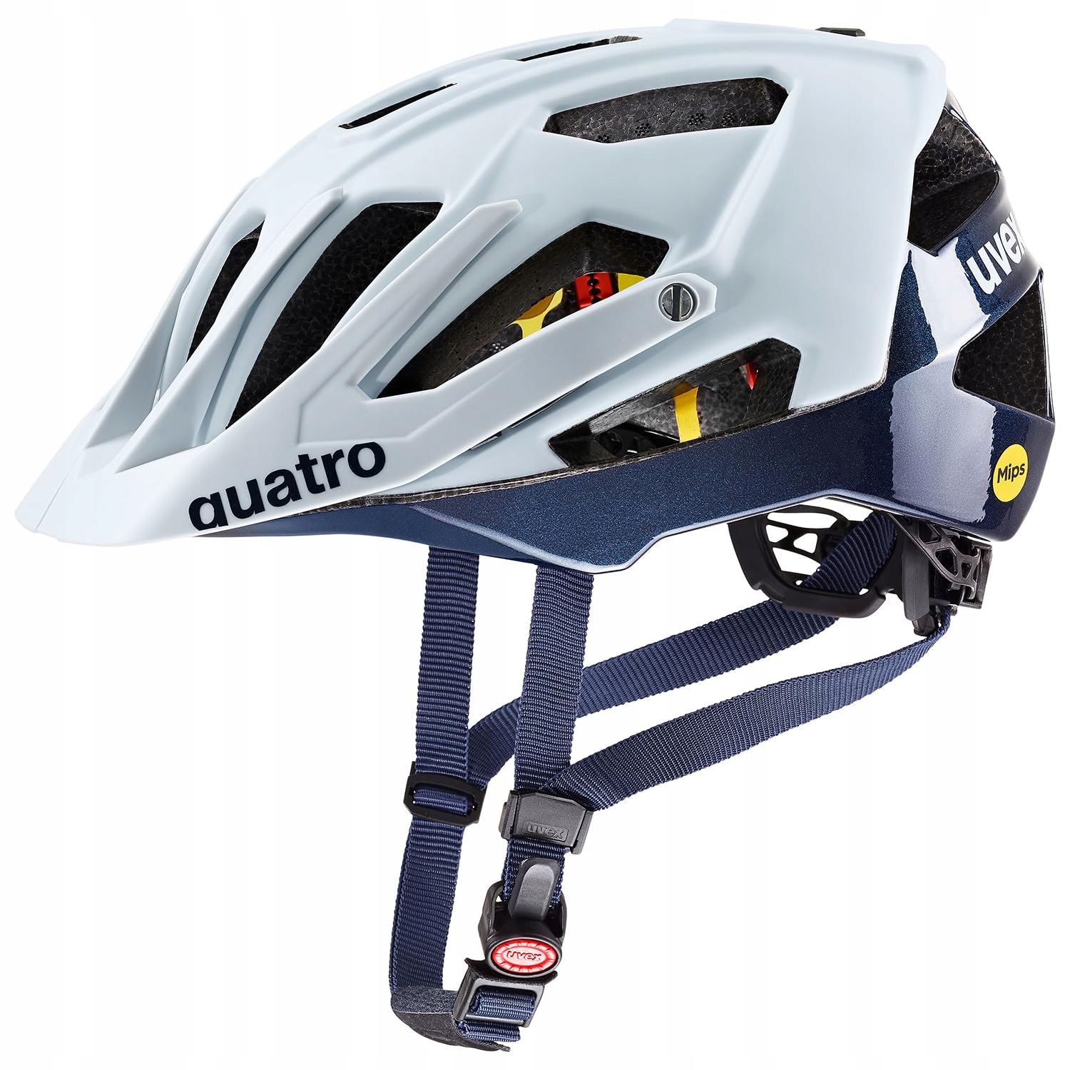 Cyklistická helma Uvex Quatro CC Mips tmavě modrá