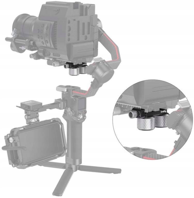 Przewciwwaga Smallrig do DJI RS 2 RSC 2 3125 Kolor czarny