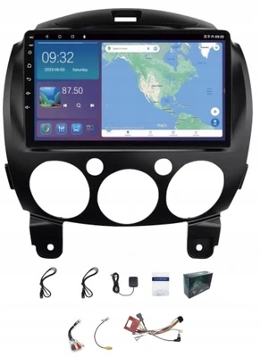 Rádio Navigácia Gps Mazda 2 2007-2014 Carplay Android Auto 4GB 64GB