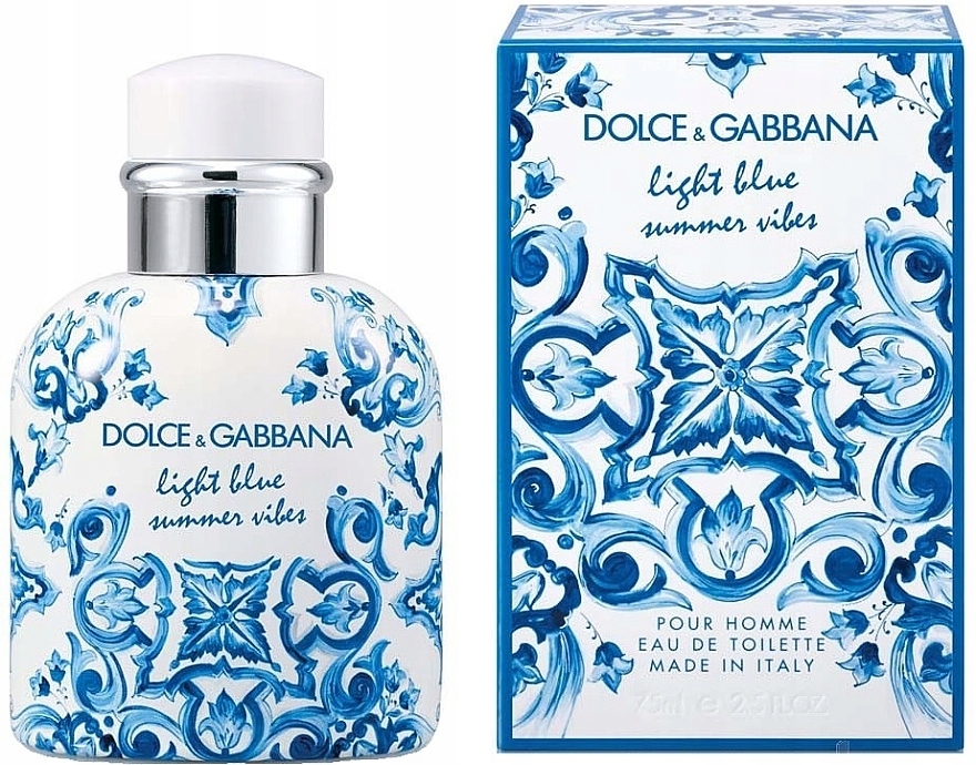 Dolce & Gabbana Světle Modrá Letní Voda 125 ML