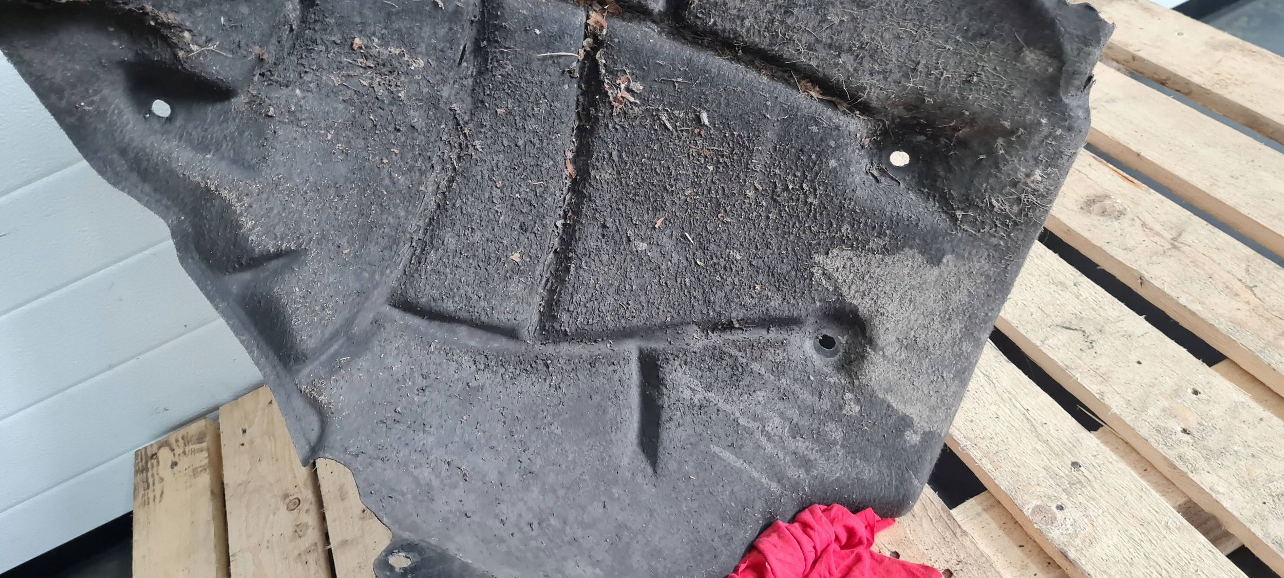 A4 B9 8W S4 mudguard left left front front MATERIAL 8W0821171B