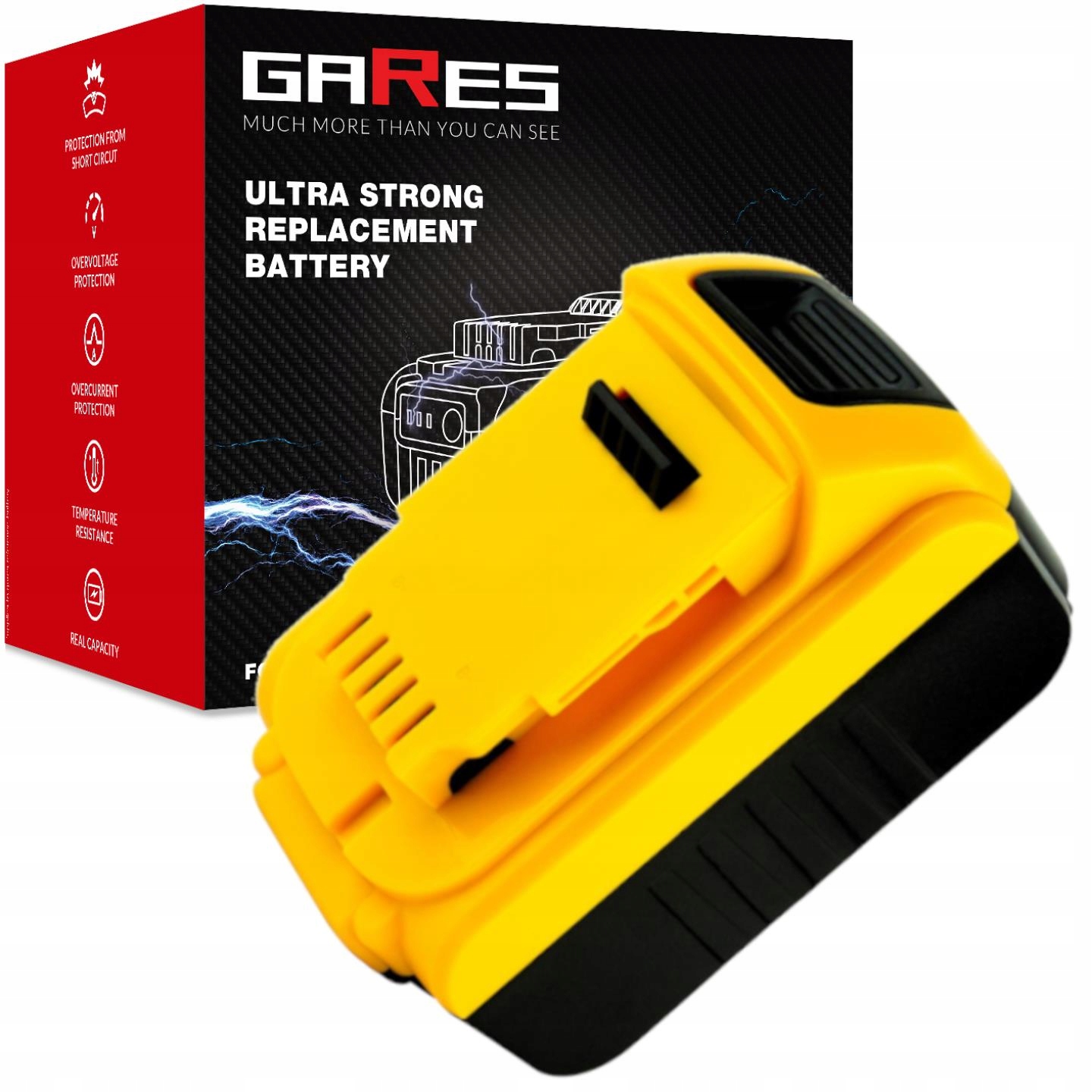 Baterie Akumulátor pro Dewalt DCH253 DCB205 18V 5Ah