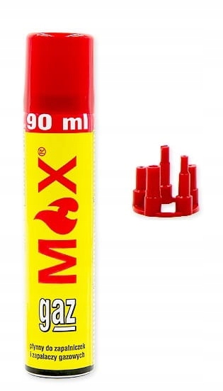 Газ для зажигалок MAX 90мл