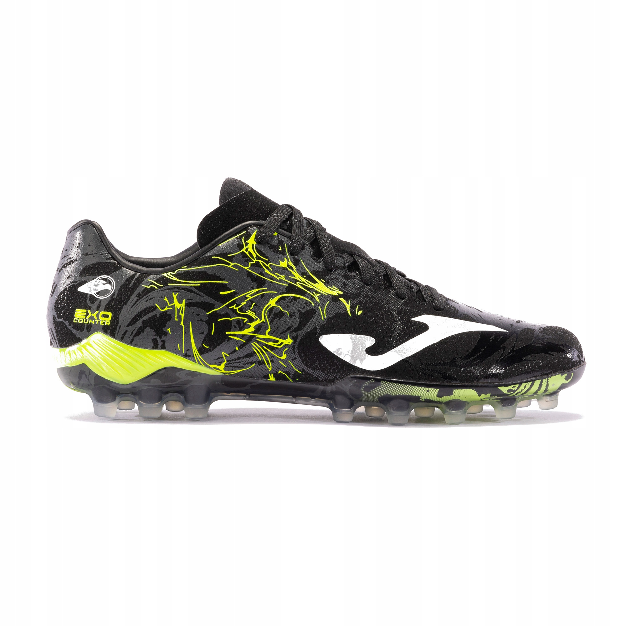 Buty piłkarskie męskie Supercopa Ag black/lemon fluor 43.5 Eu