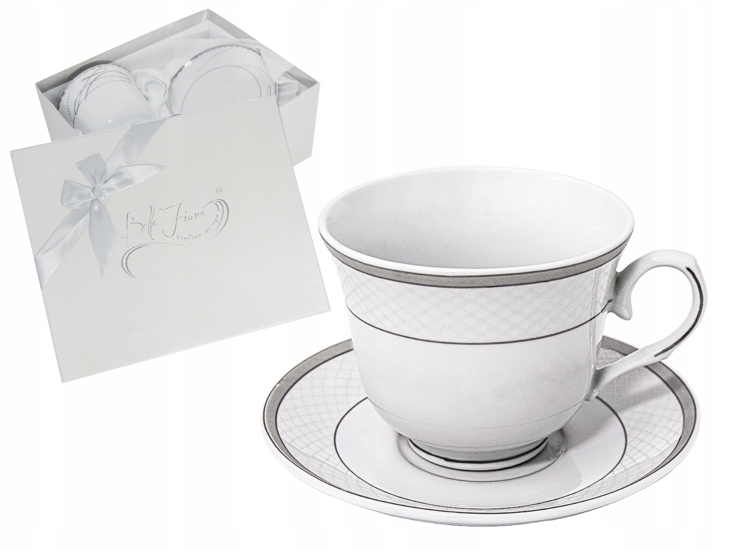 

Kpl. Filiżanka spodek porcelana 220 ml 2 szt.