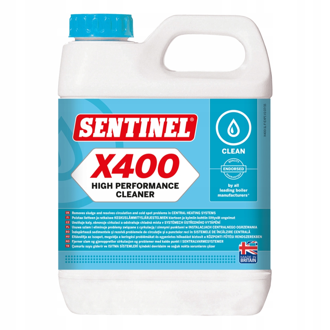 Płyn do Czyszczenia Instalacji C.O. X400 Sentinel