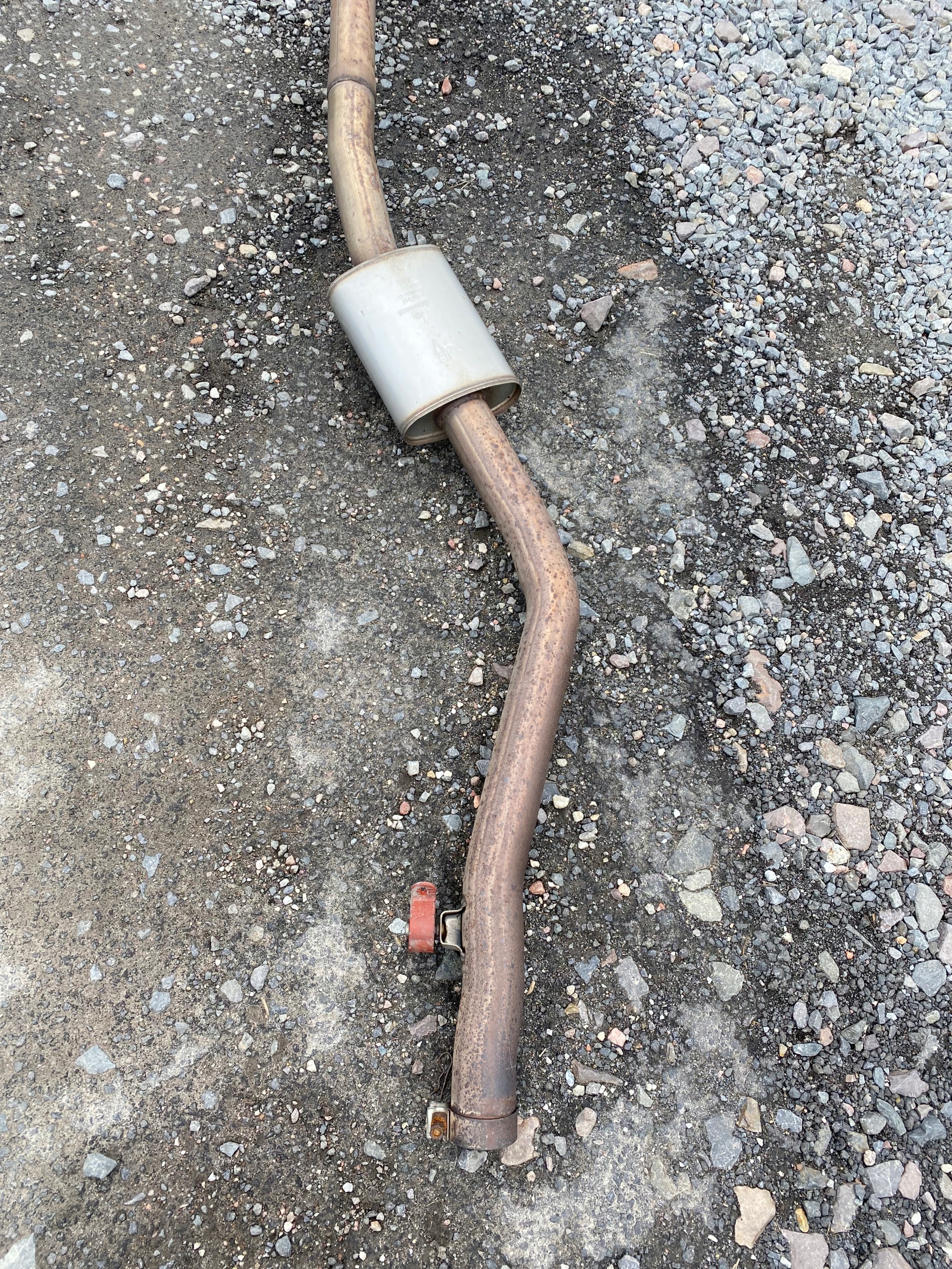 BMW X5 E70 exhaust silencer BOYSEN 7799797