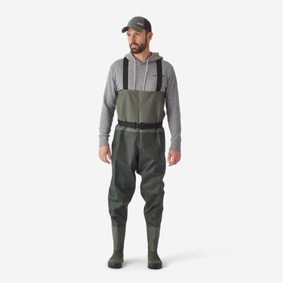Spodniobuty wędkarskie Caperlan Pvc-wds 100