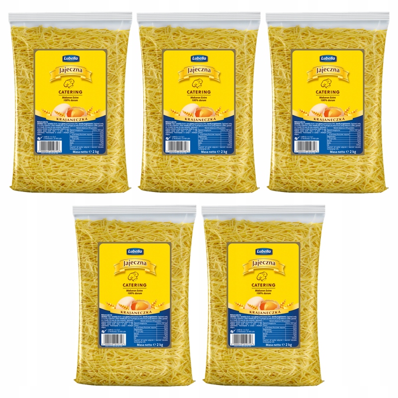 Lubella Jajeczna Catering Krajaneczka 2kg X5