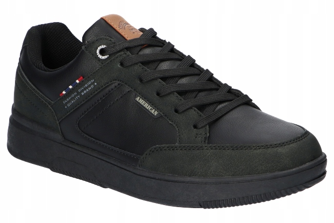 American Club RH146 Adidasy Polobotky Pánské Boty Paměťová Vložka Foam Blk 44