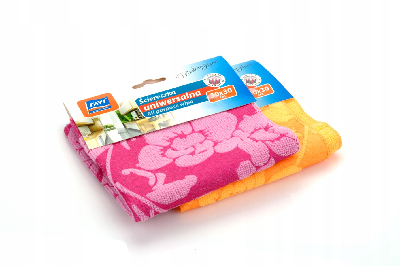 

Ściereczka uniwersalna 30x30cm mikrofibra Ravi