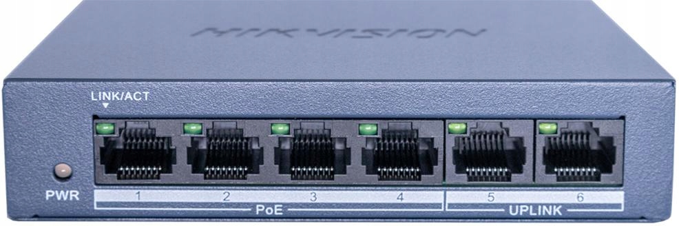 Switch Hikvision DS-XS0106-P/Pol