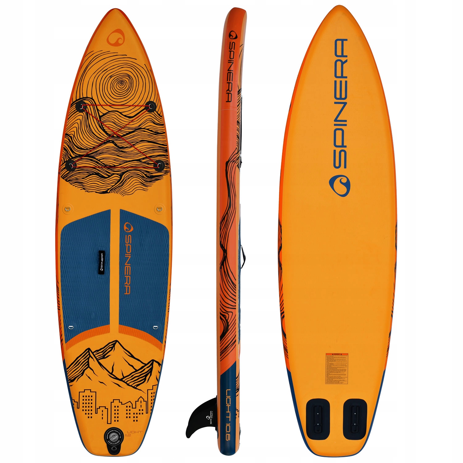 DESKA SUP POMPOWANA SPINERA LIGHT 320 CM ZESTAW EAN (GTIN) 4260452067389