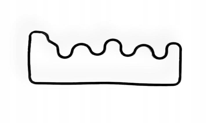 Mercedes OM615 Om 616 OM621 Těsnění víka ventilů Originál