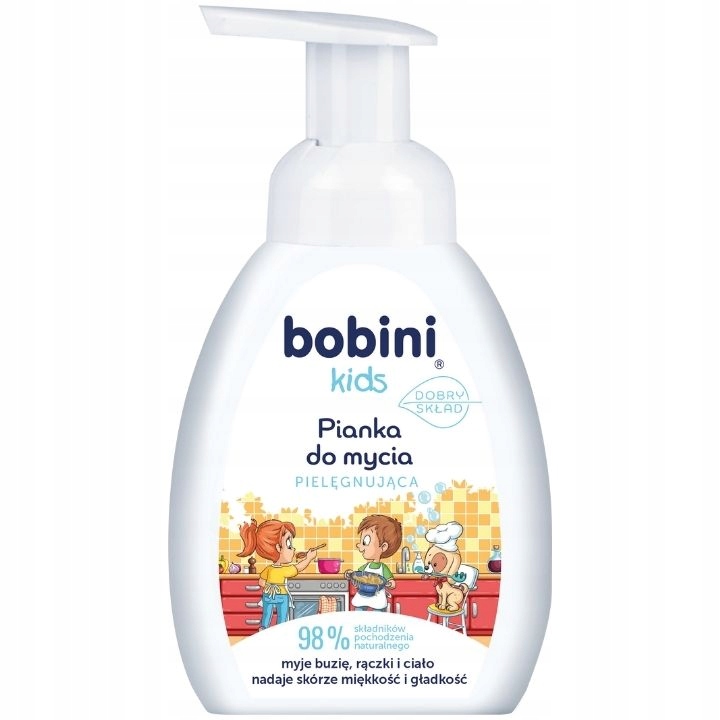 Bobini Kids Pielegnująca Pianka do Mycia 300ml x3 Kod producenta 5900931026962