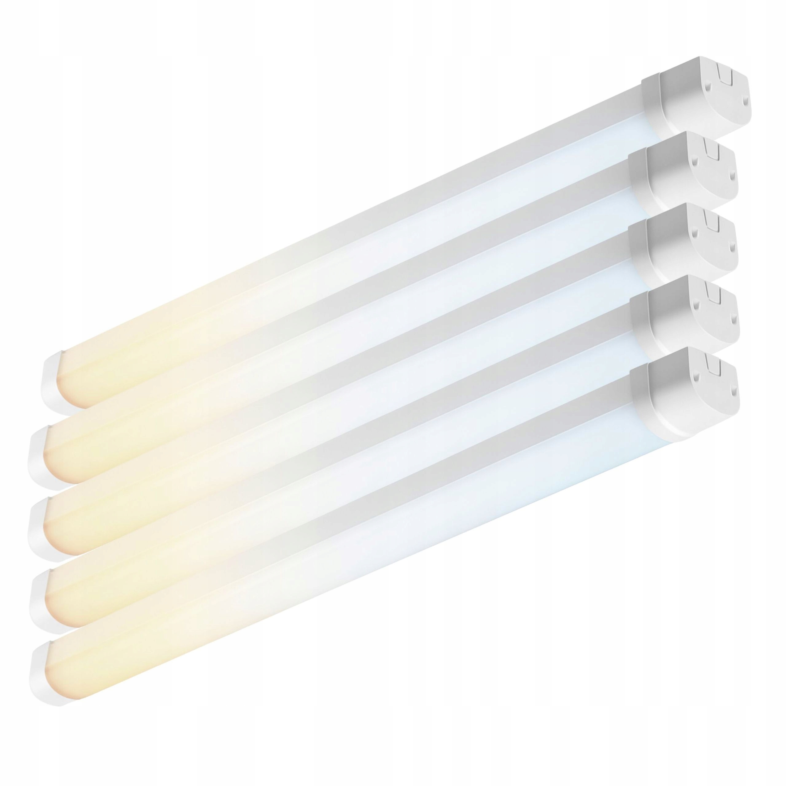 Hermetická Led lampa 120 cm Garáž do dielne, žiarivka, 3 farby x5