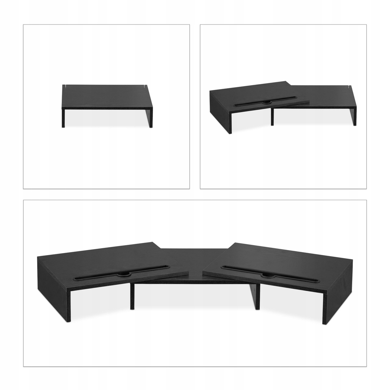 Regulowana Nadstawka na dwa monitory 10039878