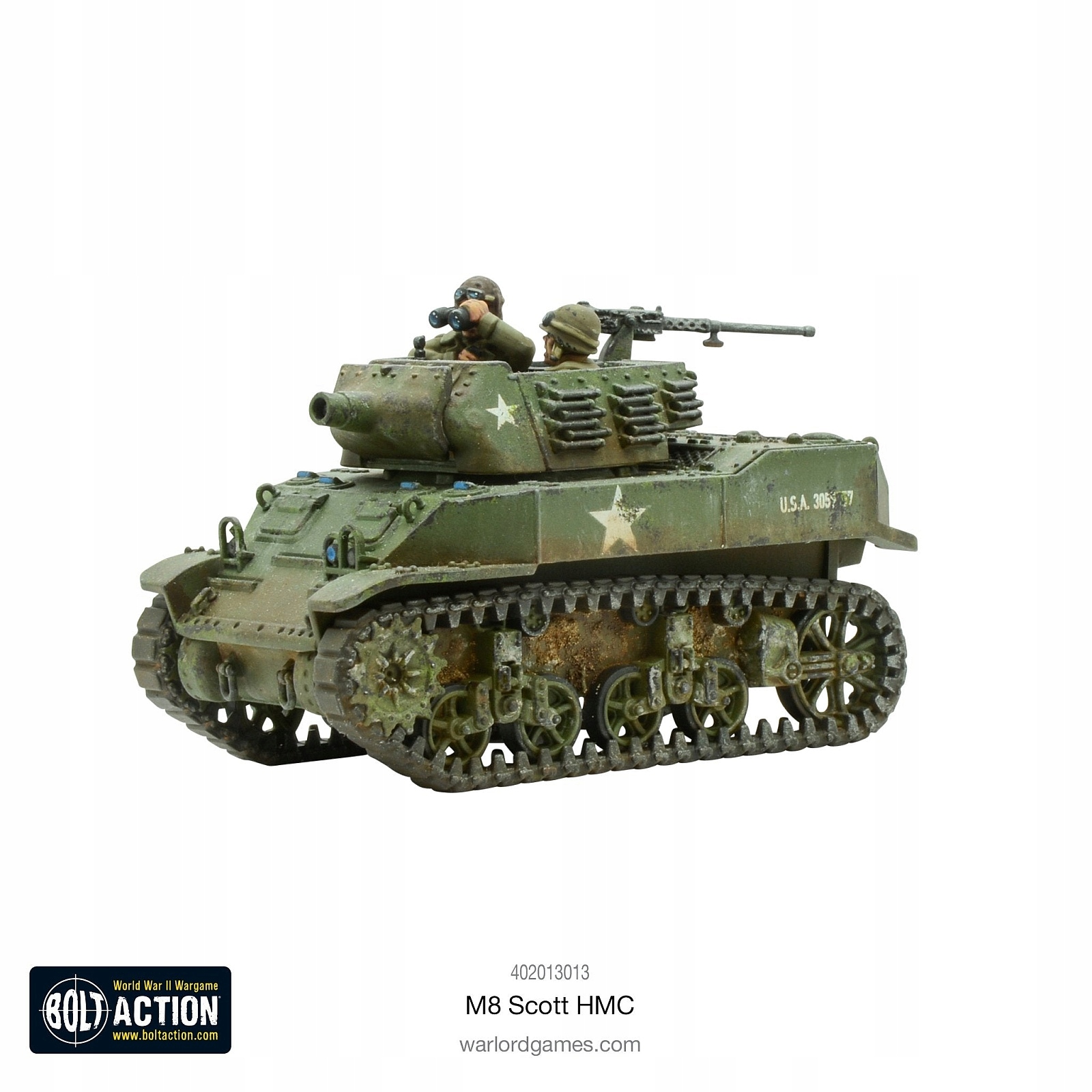 Bolt Action M8 Scott HMC Wydawca Warlord games