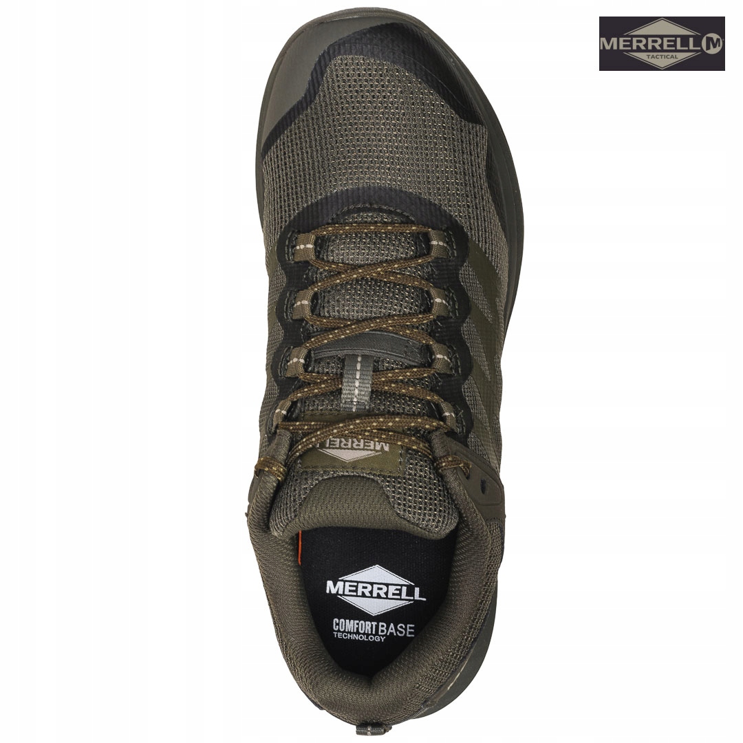 MERRELL NOVA TACTICAL 3 LOW BUTY Trailowe OLV 41 Marka Merrell
