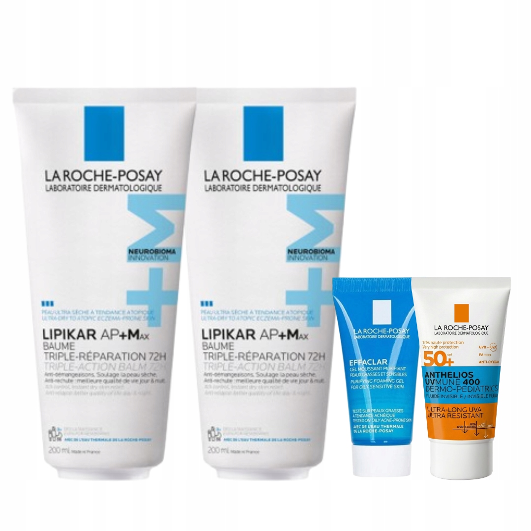 La Roche-Posay Balsam do skóry atopowej Lipikar AP+Max 200ml 2PAK