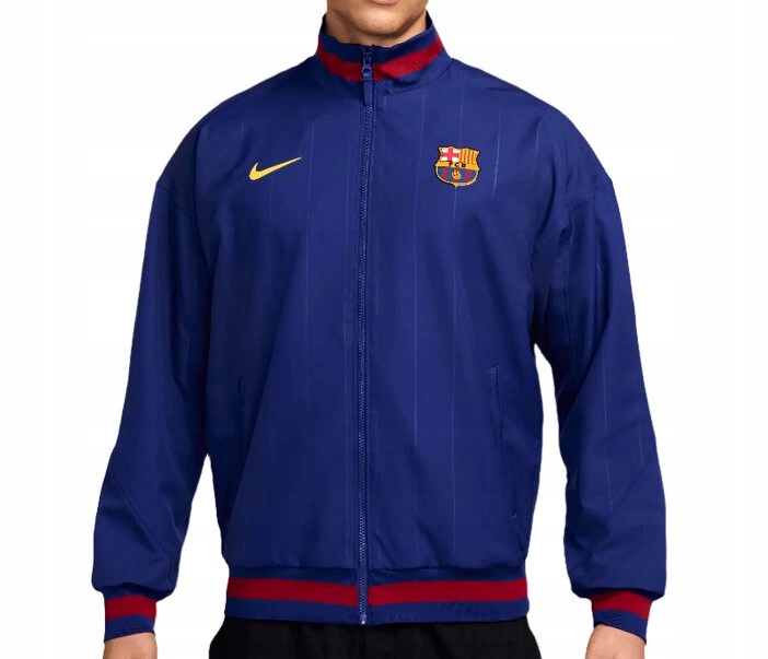 Kurtka Nike Dri Fit Fc Barcelona Strike Anthem Rozmiar M Oryginalna