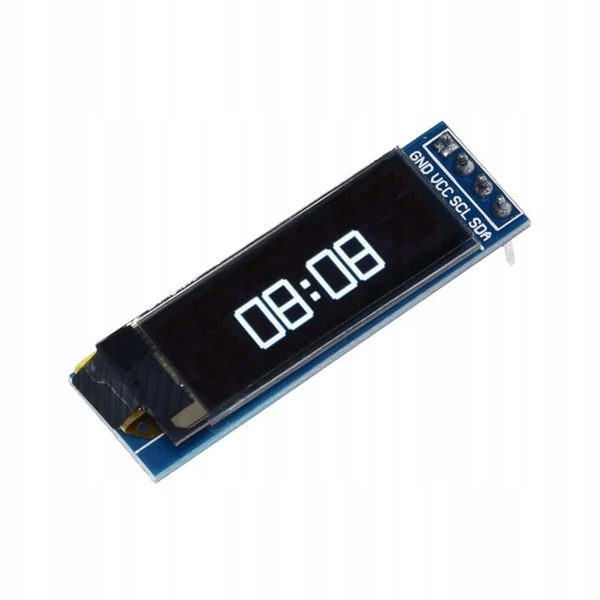 Wyświetlacz OLED 0.91 i2c BIAŁY