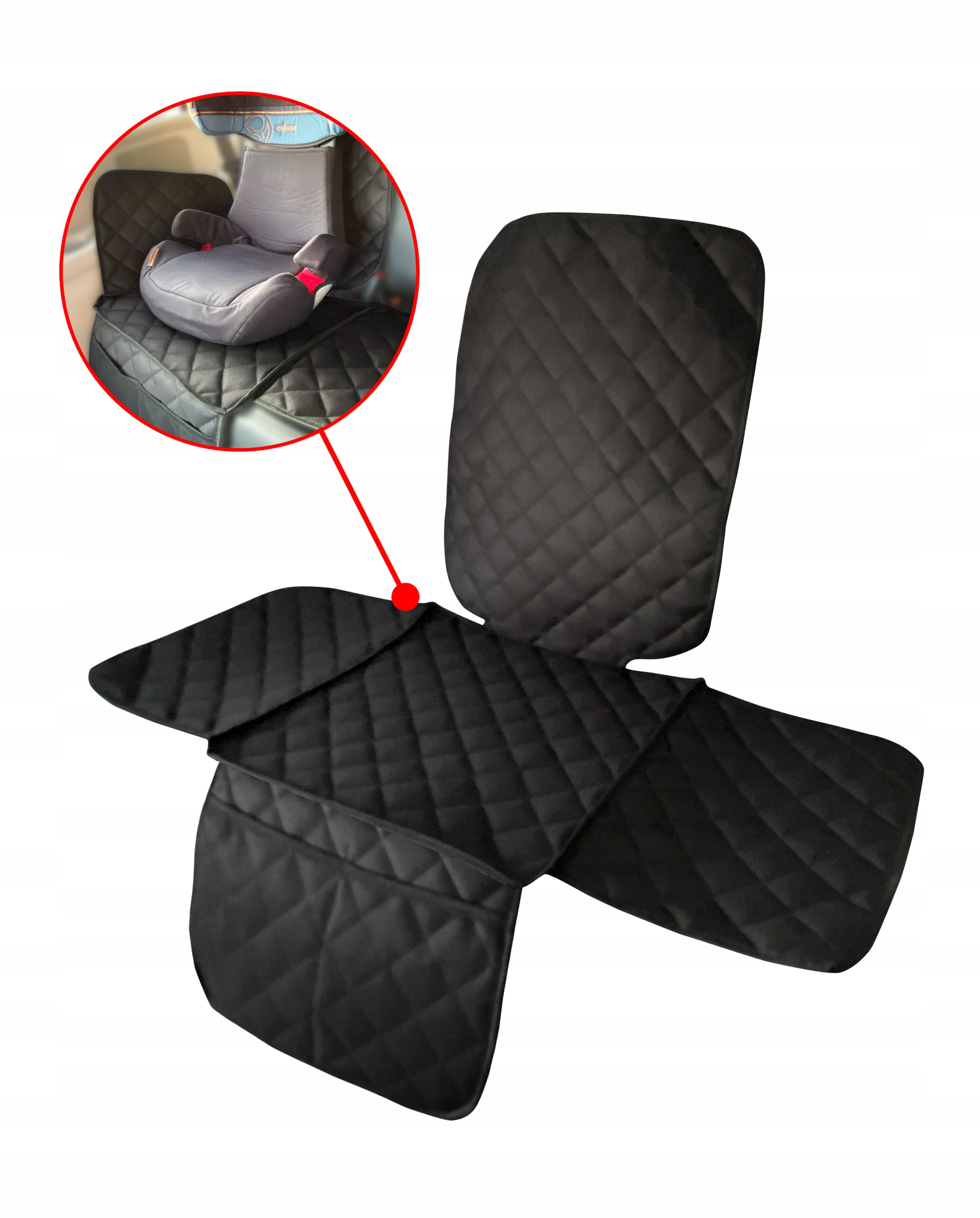 Mata Ochronna pod Fotelik zabezpieczenie tapicerki przed brudzeniem