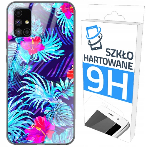 

Etui Glass Szklane + Szkło do Samsung Galaxy M51