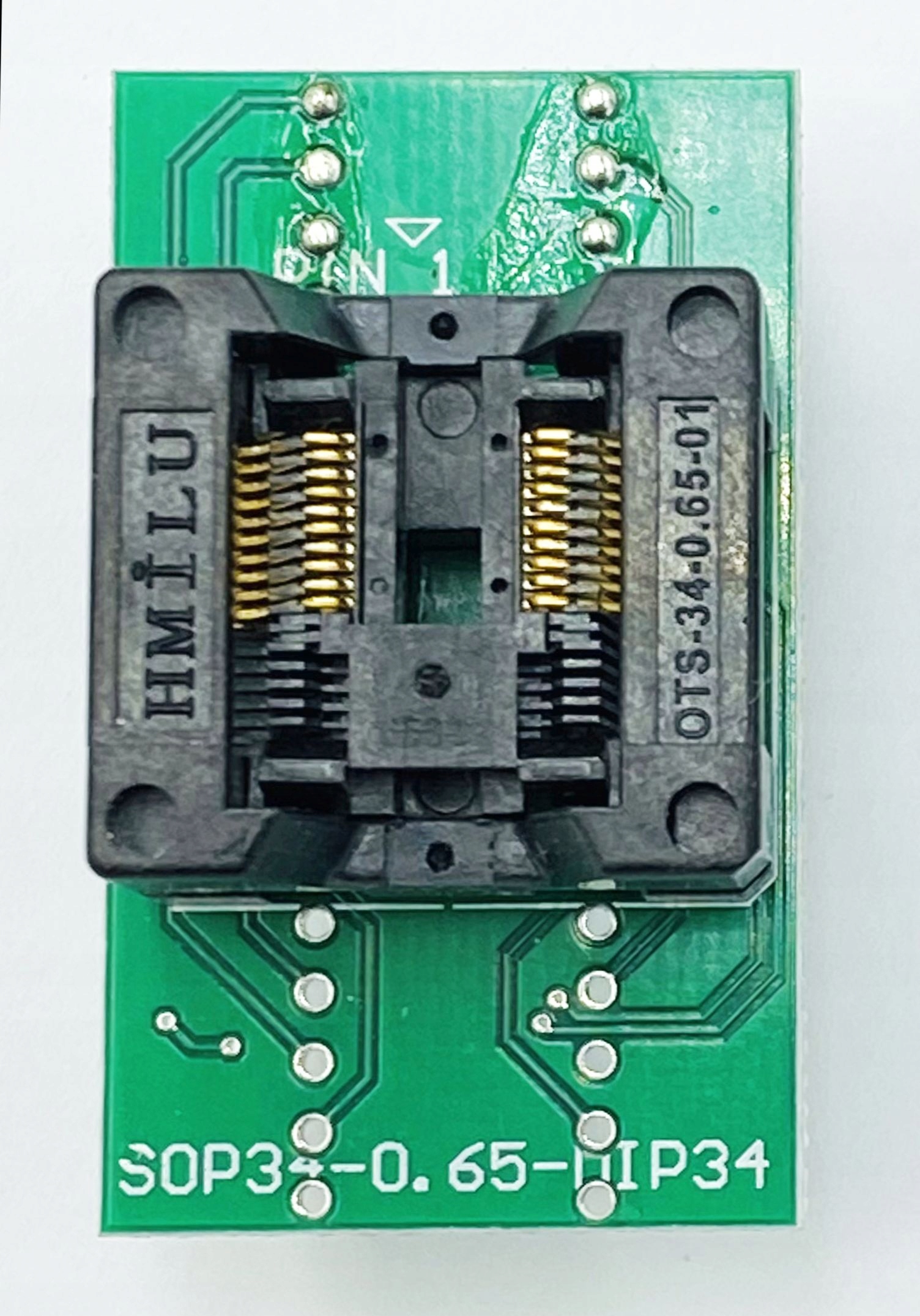Adapter SSOP20 (R=0,65mm/ W=250mils)-PDIP20 ZIF Kod producenta 4499