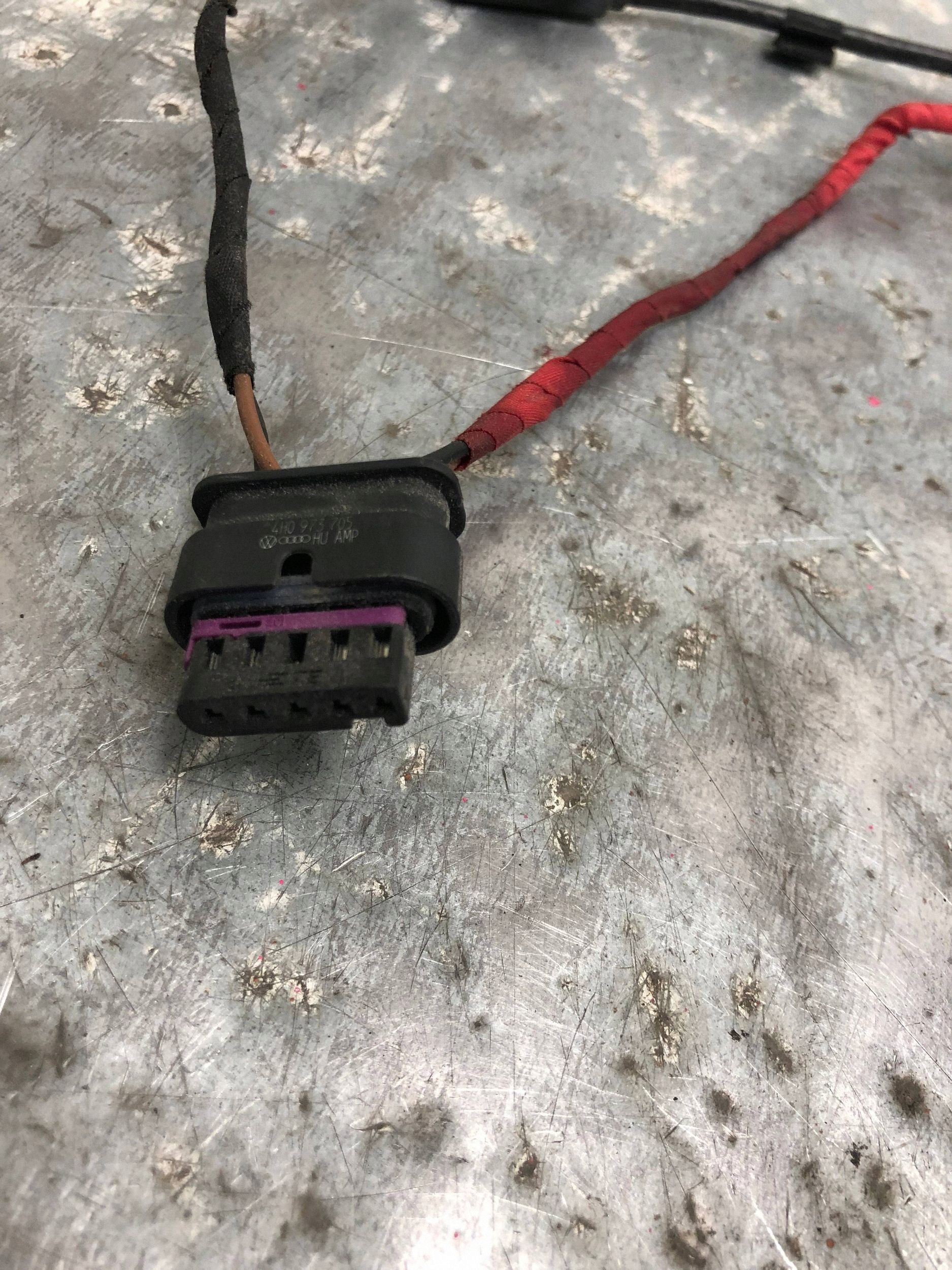 bundle wiring bonnet boot AUDI A7 4G0962239A