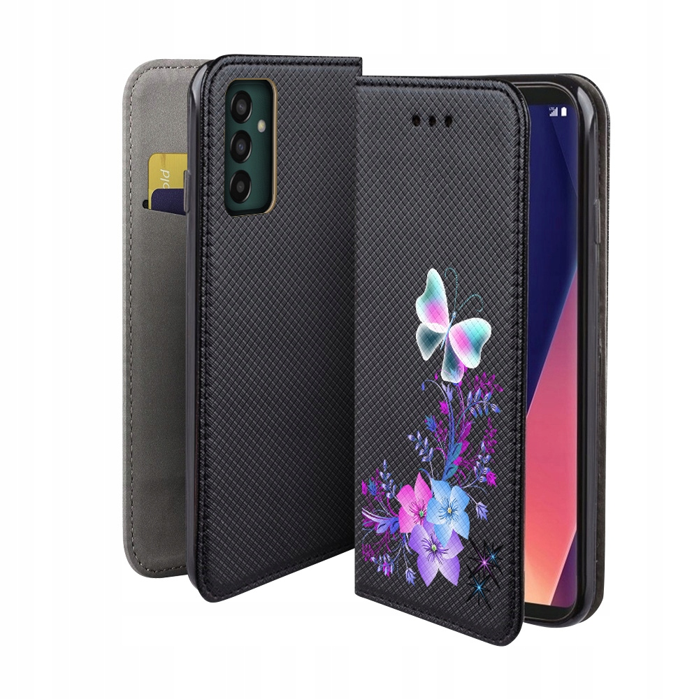 

Etui Z Klapką Do Samsung Galaxy M13 4G Wzór Motyl