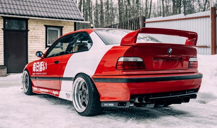 SPOILER BMW E36 M3 GT POWER look 90-98 lotka abs! Stan opakowania zastępcze
