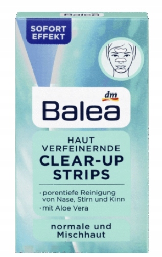 

Balea, Plastry do usuwania wągrów, 6 sztuk