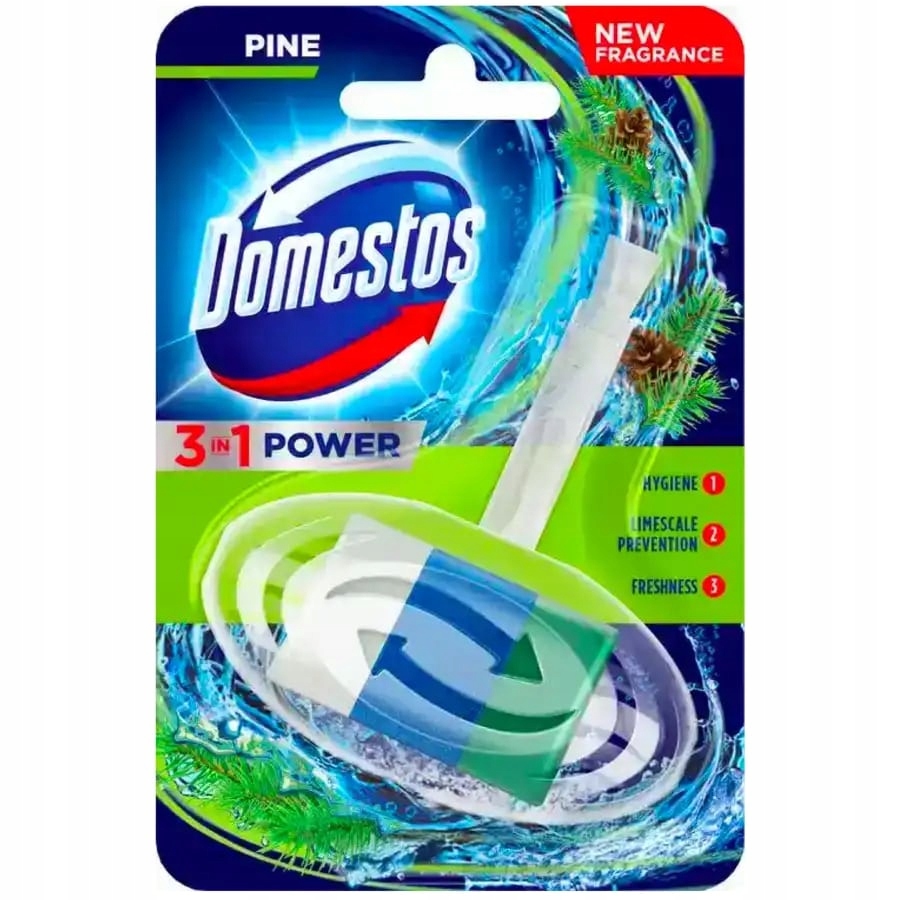 

Domestos 3w1 Kostka toaletowa Wc 40g sosna