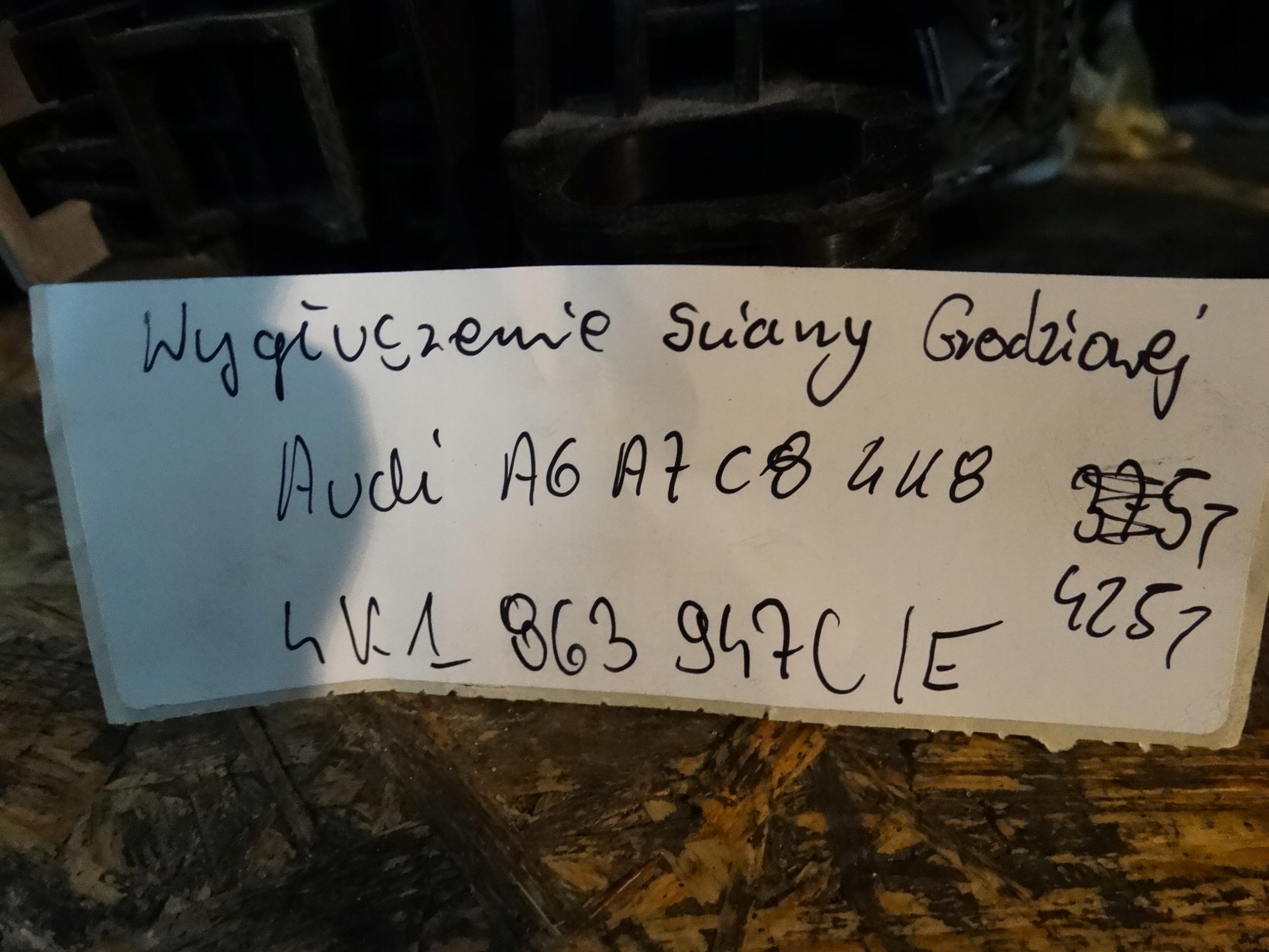 hangszigetelő beltéri szigetelés AUDI A7 4K8 A6 C8 1