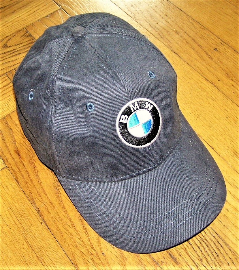BMW CAP LOGO DARK BLUE ONESIZE orygina NOWA metki