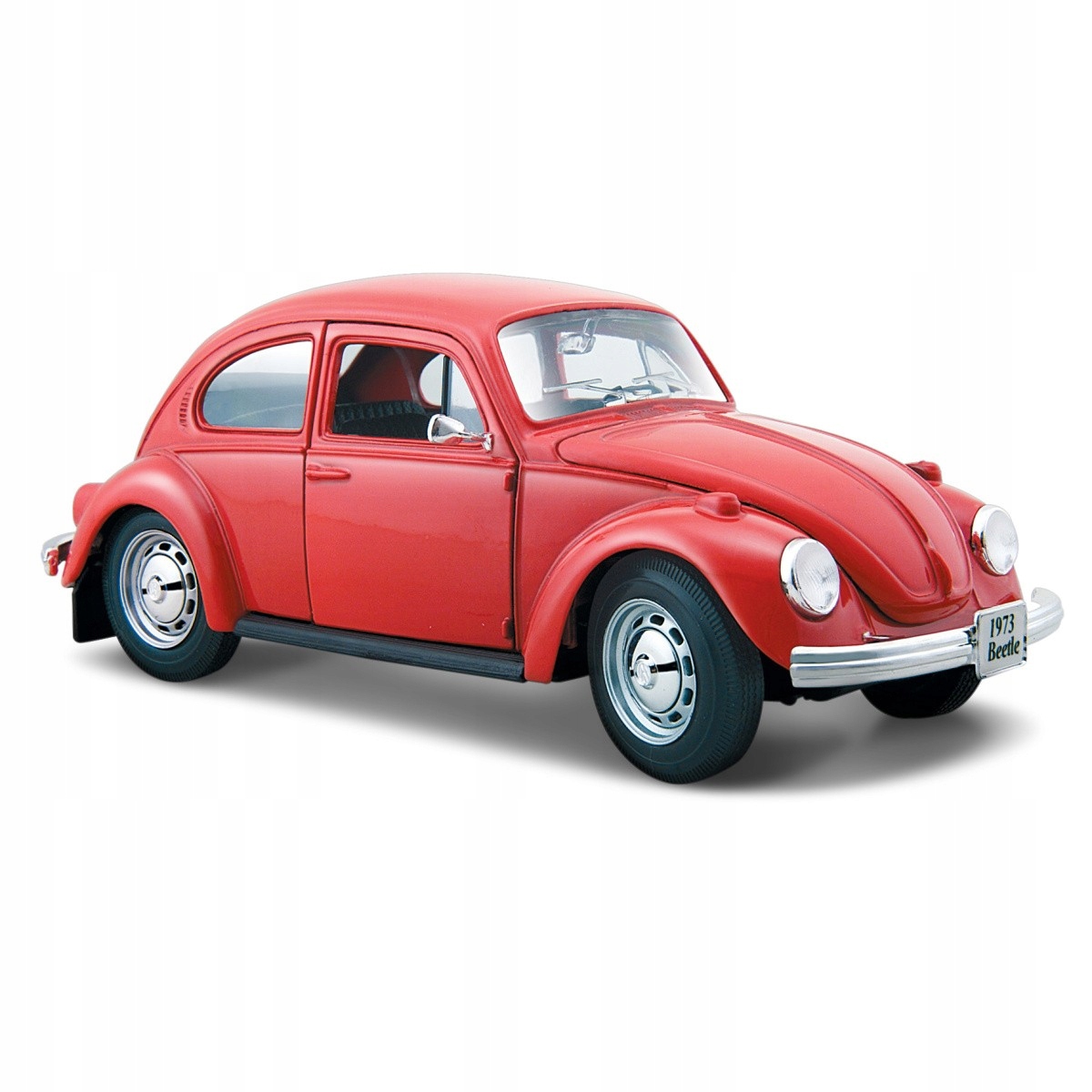 Model kompozitní Volkswagen Beetle 1973 červený