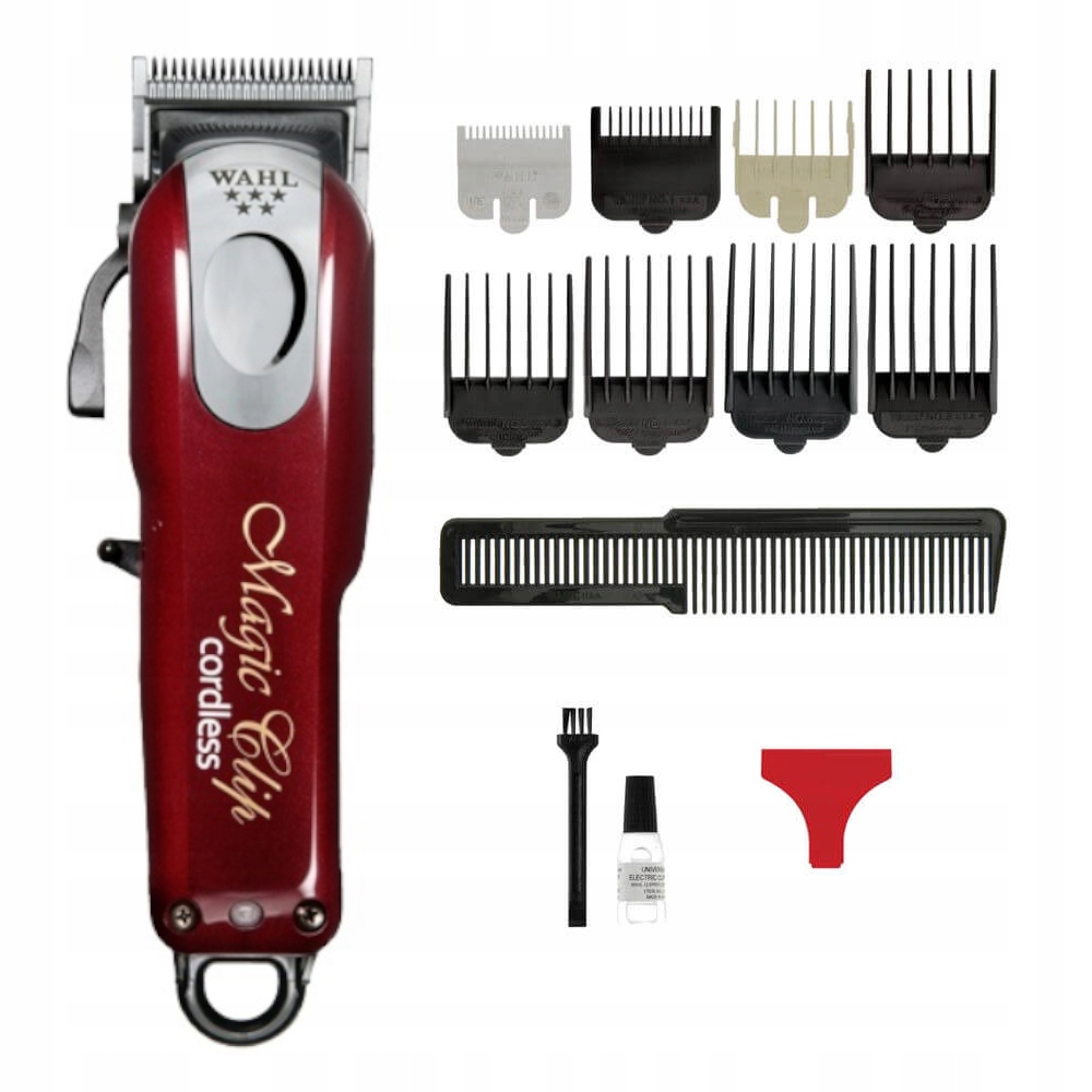 Wahl Magic Clip 5 Star – Profesionální bezdrátový stříhací strojek na vlasy, výdrž 90 minut