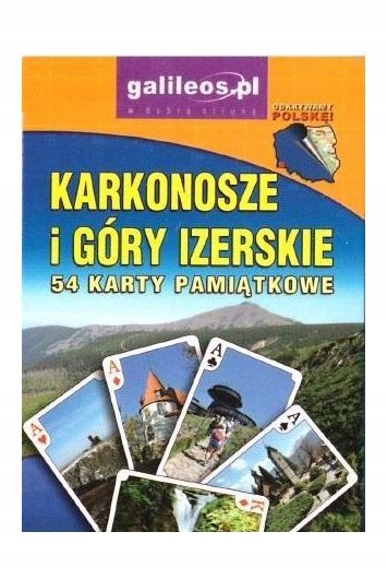 KARTY PAMIĄTKOWE - KARKONOSZE I GÓRY IZERSKIE [KARTY]