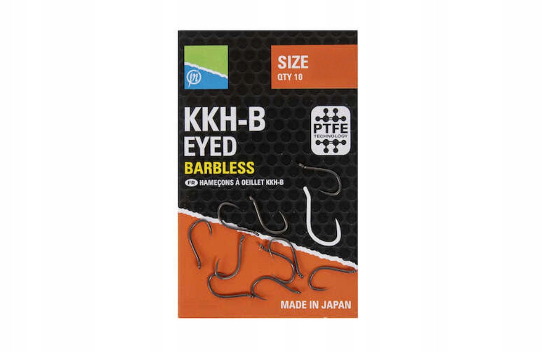 Preston Haczyki Kkh-b Barbless r.14 10szt.