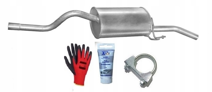 Thalia Symbol 1.4 55KW 75HP Od Roku 1999 Tlumič Tlumič bonus